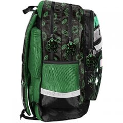 Mokyklinė kuprinė Paso Minecraft, pilka/žalia kaina ir informacija | Kuprinės mokyklai, sportiniai maišeliai | pigu.lt