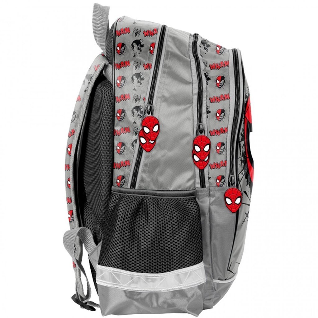 Mokyklinė kuprinė Paso Venom Spider-Man, pilka kaina ir informacija | Kuprinės mokyklai, sportiniai maišeliai | pigu.lt