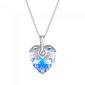 Kaklo papuošalas su Swarovski kristalais DiamondSky Cupid (Aurora Borealis) DS01K555 kaina ir informacija | Kaklo papuošalai | pigu.lt