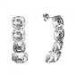 Sidabriniai auskarai su Swarovski kristalais DiamondSky Imperial DS02A565 цена и информация | Auskarai | pigu.lt