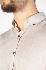 Marškiniai vyrams Blk Jeans, smėlio spalvos kaina ir informacija | Vyriški marškiniai | pigu.lt