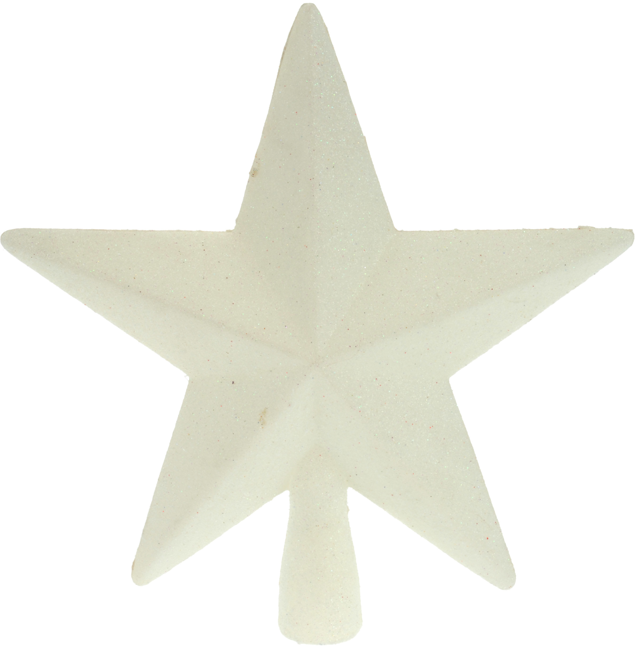 Eglutės viršūnė Žvaigždė, balta