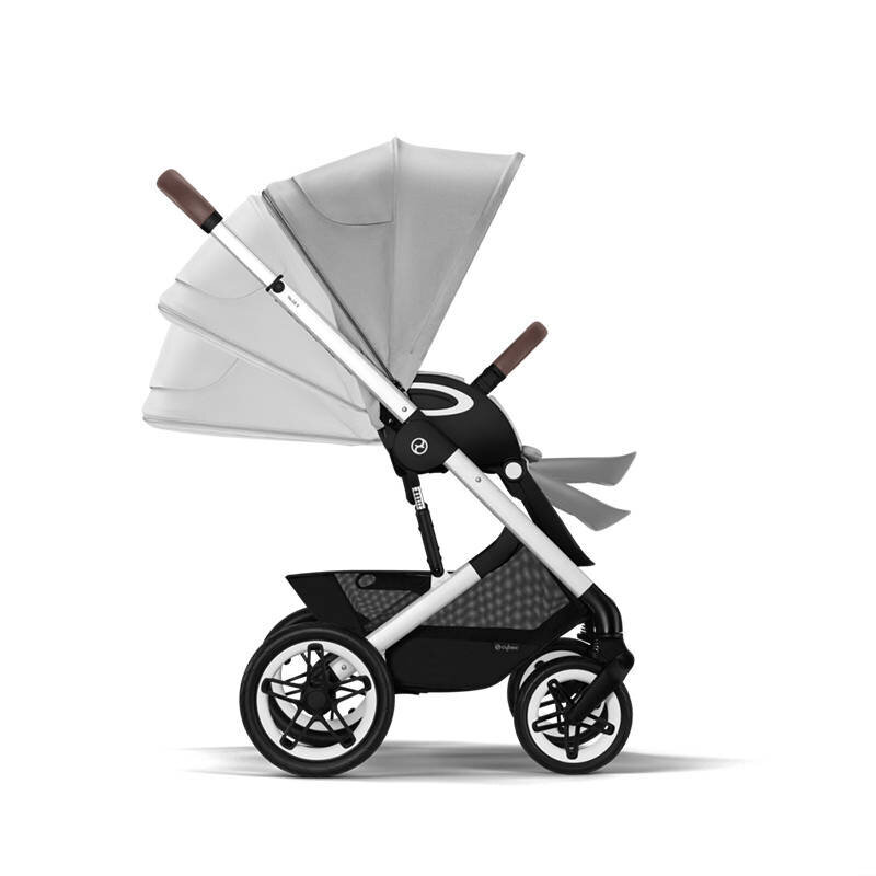 Cybex sportinis vežimėlis Talos S Lux, silver Lava Grey kaina ir informacija | Vežimėliai | pigu.lt
