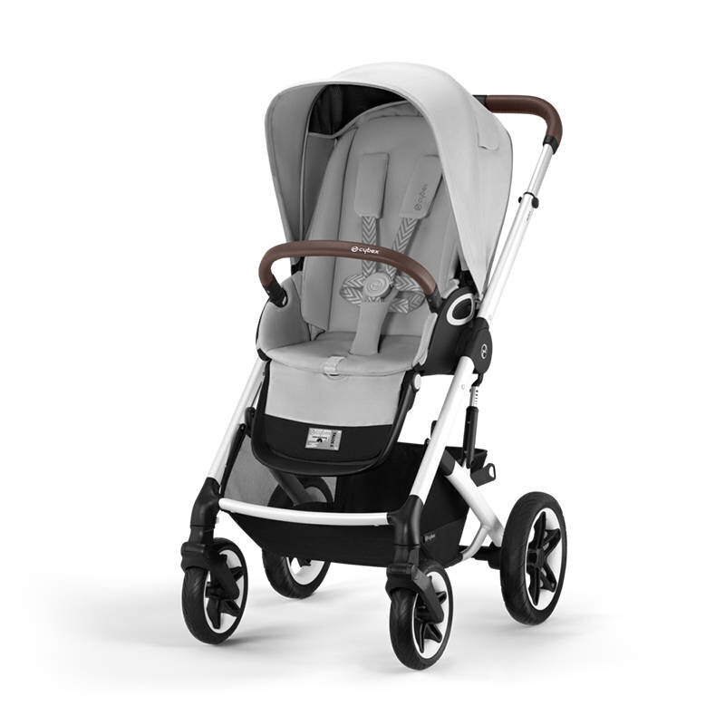 Cybex sportinis vežimėlis Talos S Lux, silver Lava Grey kaina ir informacija | Vežimėliai | pigu.lt