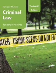 Criminal Law 13th edition цена и информация | Книги по экономике | pigu.lt