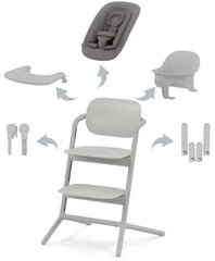 Supamųjų kėdžių rinkinys 4in1 Cybex, pilkas kaina ir informacija | Gultukai ir sūpynės | pigu.lt