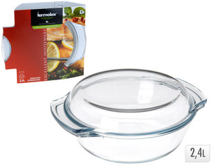Стеклянная форма EXCELLENT, 2,4 л цена и информация | Формы, посуда для выпечки | pigu.lt