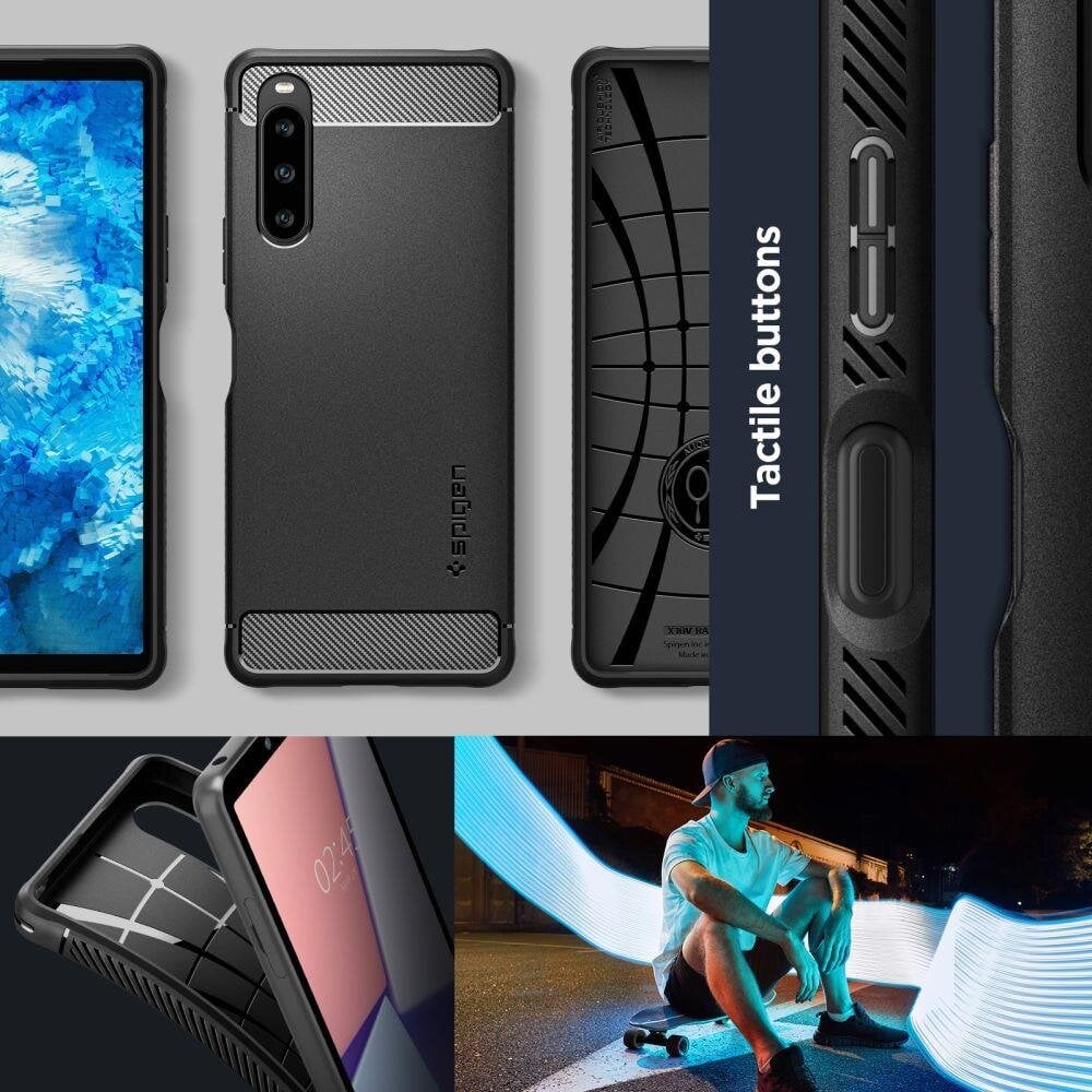 Spigen Rugged Armor kaina ir informacija | Telefono dėklai | pigu.lt