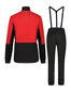 Rukka vyriškas softshell komplektas TORHOLA, raudona-juoda kaina ir informacija | Vyriškа slidinėjimo apranga | pigu.lt