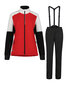 Rukka moteriškas softshell komplektas TOUKOLA, raudona-juoda kaina ir informacija | Slidinėjimo apranga moterims | pigu.lt