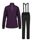 Rukka moteriškas softshell komplektas TOUKOLA, violetinė-juoda цена и информация | Slidinėjimo apranga moterims | pigu.lt