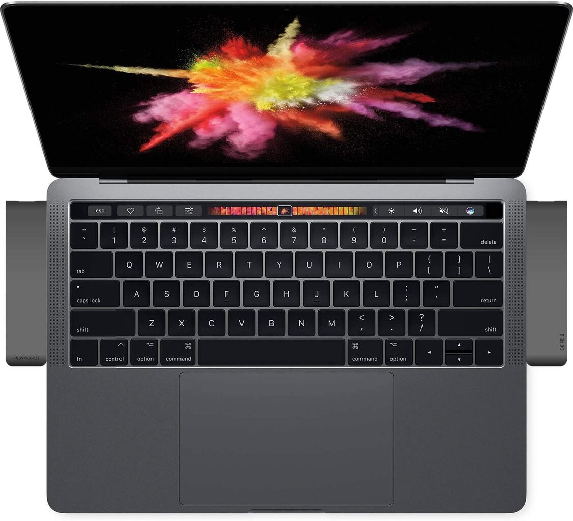 USB HomeSpot MacBook Pro 2016/2017 USB-C/HDMI/SD / Micro/ USB-A kaina ir informacija | Adapteriai, USB šakotuvai | pigu.lt