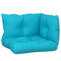 Palečių pagalvėlės VidaXL, mėlynos kaina ir informacija | Pagalvės, užvalkalai, apsaugos | pigu.lt