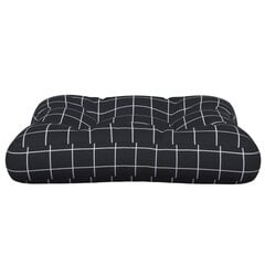 Paletės pagalvėlė VidaXL, juoda kaina ir informacija | Pagalvės, užvalkalai, apsaugos | pigu.lt