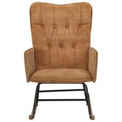 Supama kėdė vidaXL, ruda цена и информация | Кресла в гостиную | pigu.lt