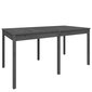 vidaXL Sodo stalas, pilkas, 159,5x82,5x76cm, pušies medienos masyvas kaina ir informacija | Lauko stalai, staliukai | pigu.lt