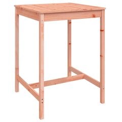 vidaXL Sodo stalas, 82,5x82,5x110cm, duoglas eglės medienos masyvas цена и информация | Садовые столы, столики | pigu.lt