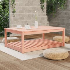 vidaXL Sodo stalas, 121x82,5x45cm, duoglas eglės medienos masyvas kaina ir informacija | Lauko stalai, staliukai | pigu.lt