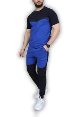 Sportinis komplektas vyrams Karter PK3010-50972, mėlynas цена и информация | Мужская спортивная одежда | pigu.lt