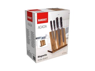 Banquet магнитная доска для ножей, 23 х 26 см цена и информация | Ножи и аксессуары для них | pigu.lt