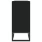 vidaXL Šoninė spintelė, juodos spalvos, 105x30x65cm, apdirbta mediena kaina ir informacija | Svetainės spintelės | pigu.lt