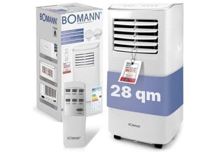 Мобильный кондиционер Bomann CL 6061 CB белый 2,0 кВт 28m2 цена и информация | Кондиционеры, рекуператоры | pigu.lt