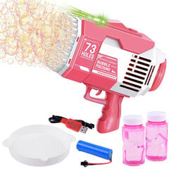 Muilo burbulų pistoletas Bazuka, rožinis kaina ir informacija | Vandens, smėlio ir paplūdimio žaislai | pigu.lt
