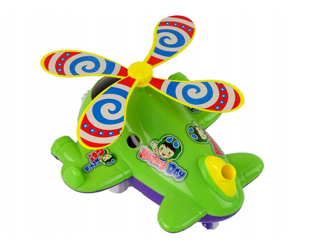 Stumdukas Lėktuvas su garsais, žalias kaina ir informacija | Žaislai kūdikiams | pigu.lt