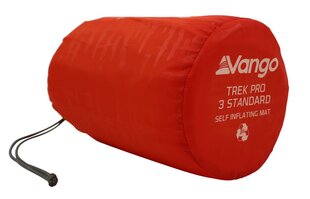 Prisipučiantis kilimėlis Vango Trek Pro 3 Standart, 183x51 cm, raudonas цена и информация | Туристические матрасы и коврики | pigu.lt