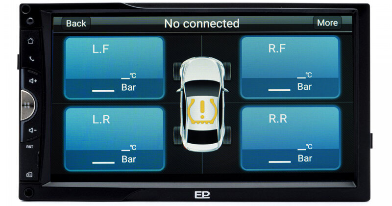 EinParts EPCR12 Automobilinis radijas Android Automagnetolos BT SD 2 GB RAM kaina ir informacija | Automagnetolos, multimedija | pigu.lt