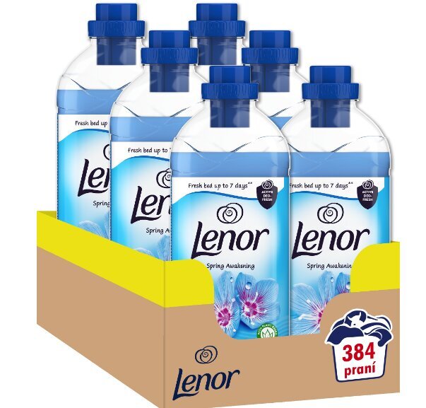 Lenor audinių minkštiklis Spring Awakening, 6 vnt. x 1,6l kaina ir informacija | Skalbimo priemonės | pigu.lt