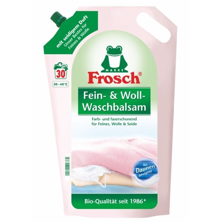 Frosch Fine&Wool skalbiklis, 1800 ml kaina ir informacija | Skalbimo priemonės | pigu.lt