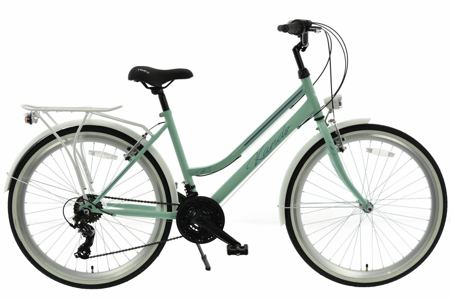 Moteriškas dviratis Kands Lagunva 26", mėlynas kaina ir informacija | Dviračiai | pigu.lt