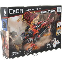 Konstruktorius CaDa Nuotoliniu būdu valdomas Iron Tiger, C51061W, 646 det. цена и информация | Конструкторы и кубики | pigu.lt