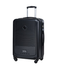 Vidutinis lagaminas Puccini ABS016B, M , juodas kaina ir informacija | Lagaminai, kelioniniai krepšiai | pigu.lt
