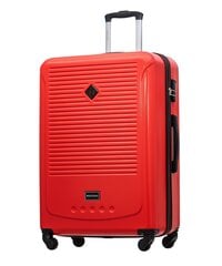 Didelis lagaminas Puccini ABS016A, L raudonas kaina ir informacija | Lagaminai, kelioniniai krepšiai | pigu.lt