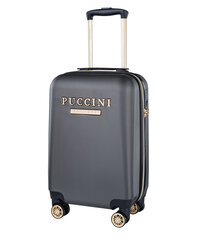 Mažas lagaminas Puccini ABS017 S, pilkas цена и информация | Чемоданы, дорожные сумки | pigu.lt
