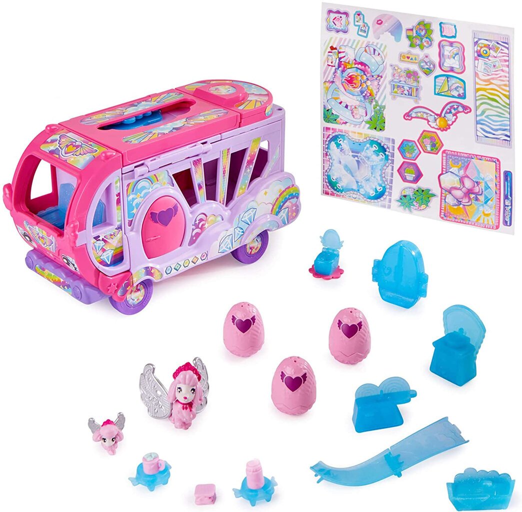 Figūrėlių rinkinys Hatchimals Sparkling Poodle Family kaina ir informacija | Žaislai mergaitėms | pigu.lt