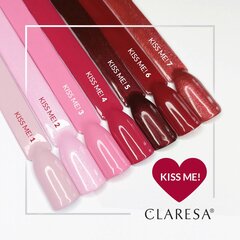 Gelinis nagų lakas Claresa Soak Off Kiss Me! Nr.6 raudona, 5 g kaina ir informacija | Nagų lakai, stiprintojai | pigu.lt