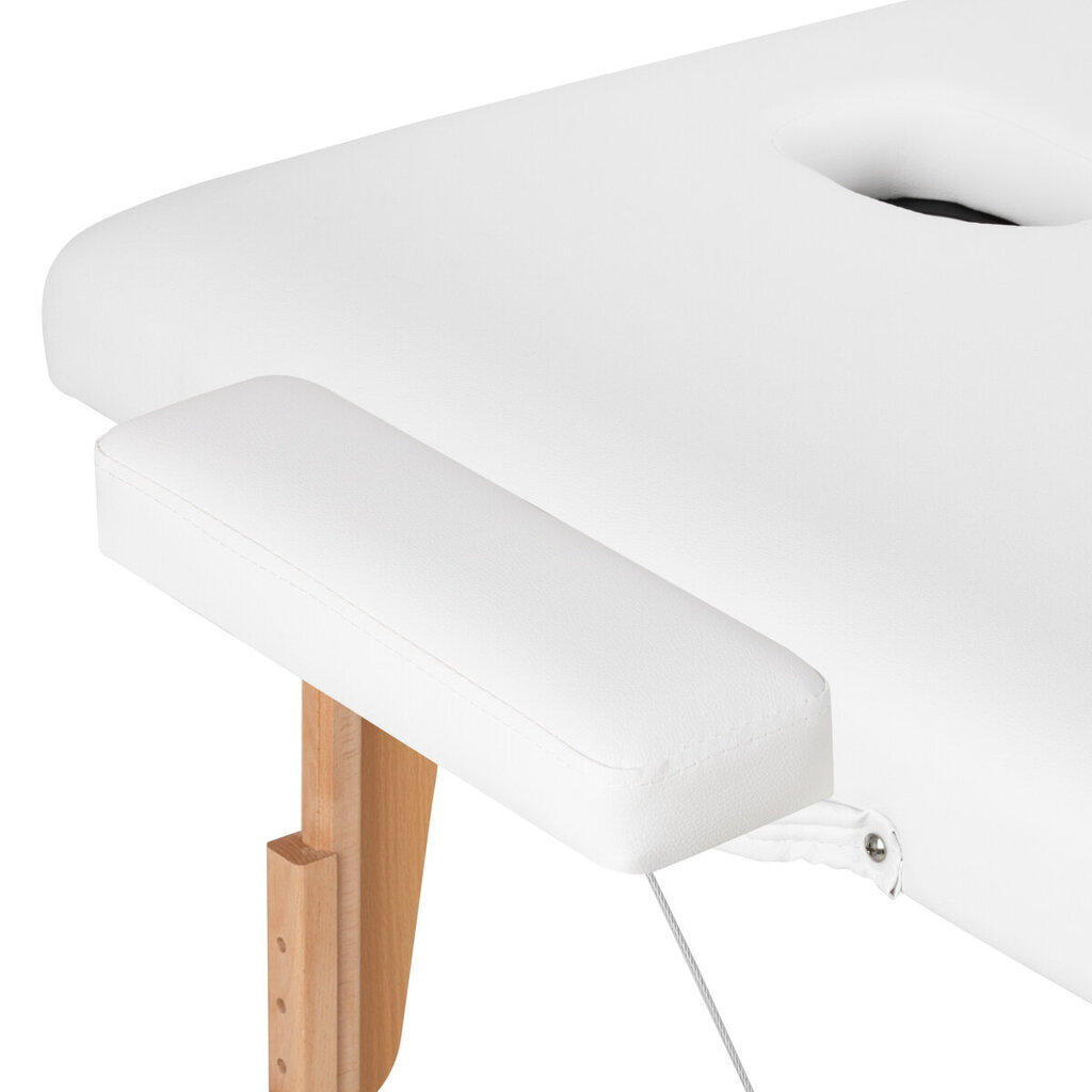 Masažo stalas Komfort Activ Fizjo Lux 3, baltas kaina ir informacija | Baldai grožio salonams | pigu.lt