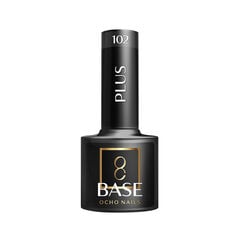 Nagų lakas Ocho Nails Base Plus 102, 5 g kaina ir informacija | Nagų lakai, stiprintojai | pigu.lt