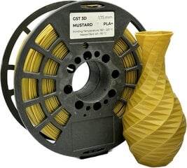 GST 3D filament PLA+ Mustard цена и информация | Смарттехника и аксессуары | pigu.lt