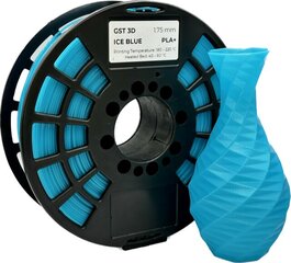 3D spausdinimo siūlas GST 3D PLA+ Ice Blue kaina ir informacija | Išmanioji technika ir priedai | pigu.lt