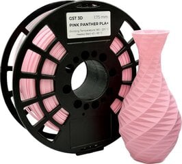 GST 3D filament PLA+ Pink panter цена и информация | Смарттехника и аксессуары | pigu.lt