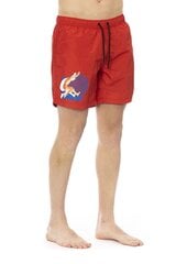 Пляжные шорты Bikkembergs Medium Boardshort Red XL цена и информация | Шорты для плавания, обтягивающие | pigu.lt