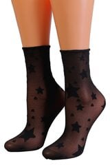 Черные хлопковые носки «RIANA» цена и информация | Женские носки | pigu.lt