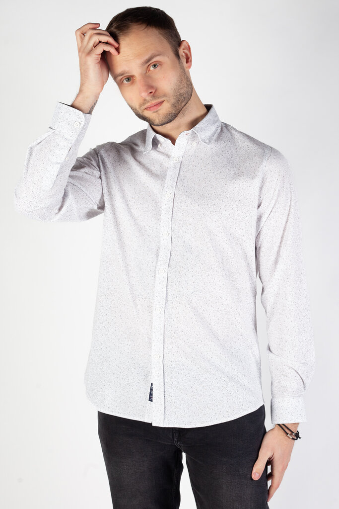 Marškiniai vyrams Mcl, balti kaina ir informacija | Vyriški marškiniai | pigu.lt