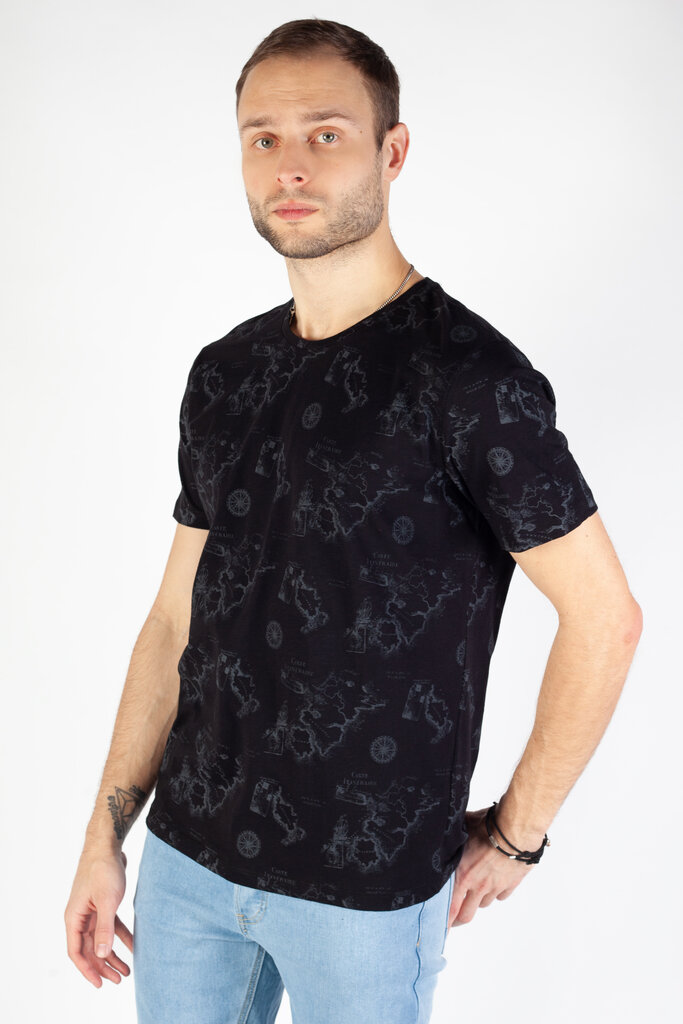 Marškinėliai vyrams Mcl, juodi цена и информация | Vyriški marškinėliai | pigu.lt