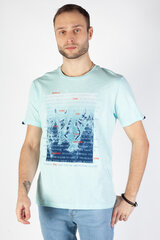 Marškinėliai vyrams Mcl, mėlyni kaina ir informacija | Vyriški marškinėliai | pigu.lt