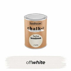 Мел-краска CHALK-IT OFFWHITE  0,125л цена и информация | Краска | pigu.lt